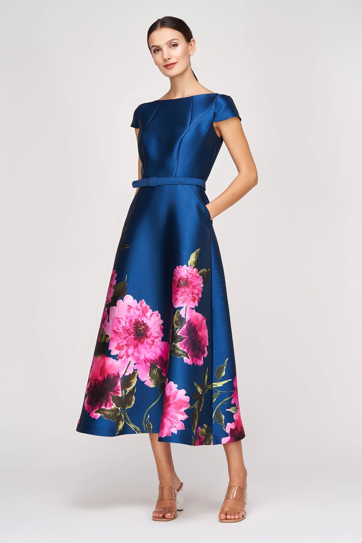 Kay Unger Ina Tea Length Dress - Image 4