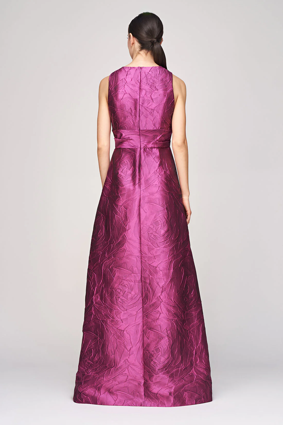 Kay Unger Mariah Gown in Sangria - Image 2