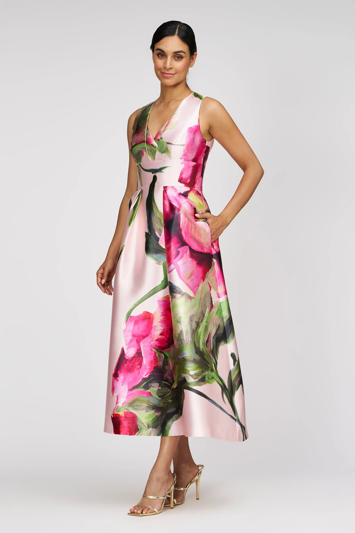 Kay Unger Regina Tea Length Dress - Image 4