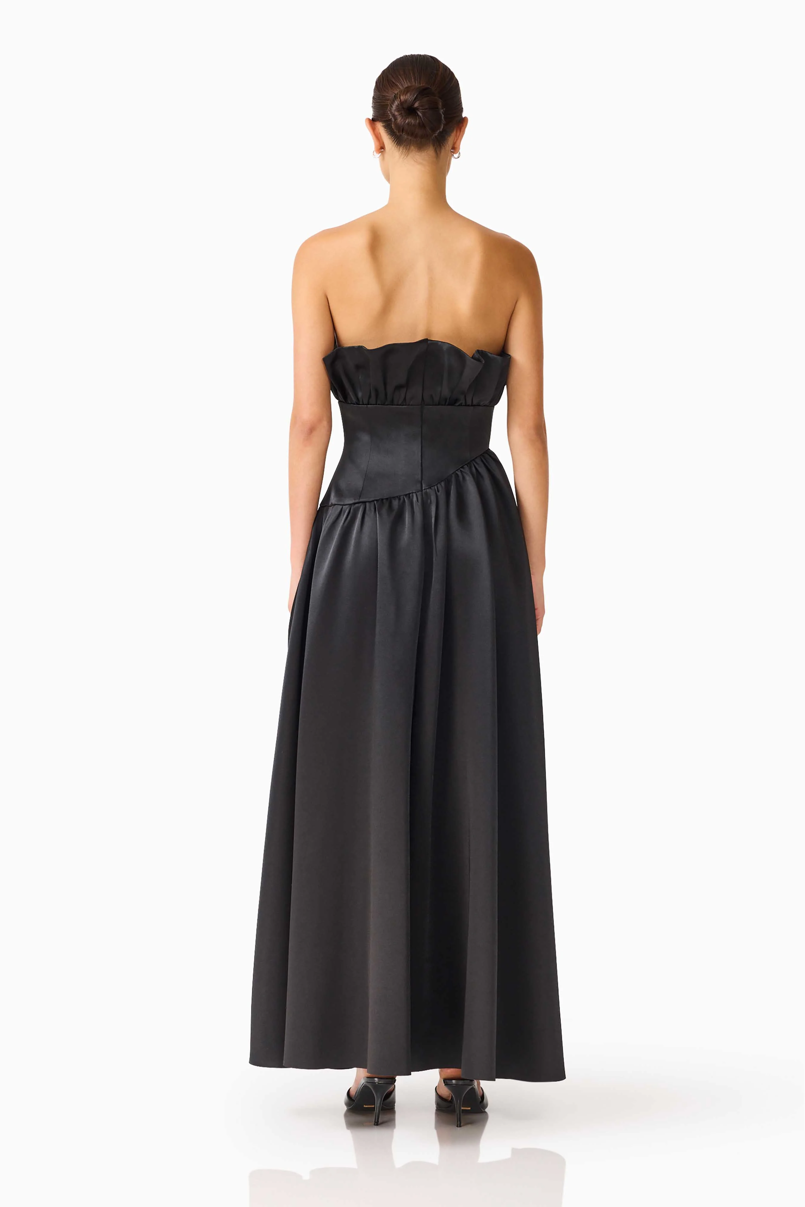 Laurel Sleeveless Maxi Dress in Black - Image 4
