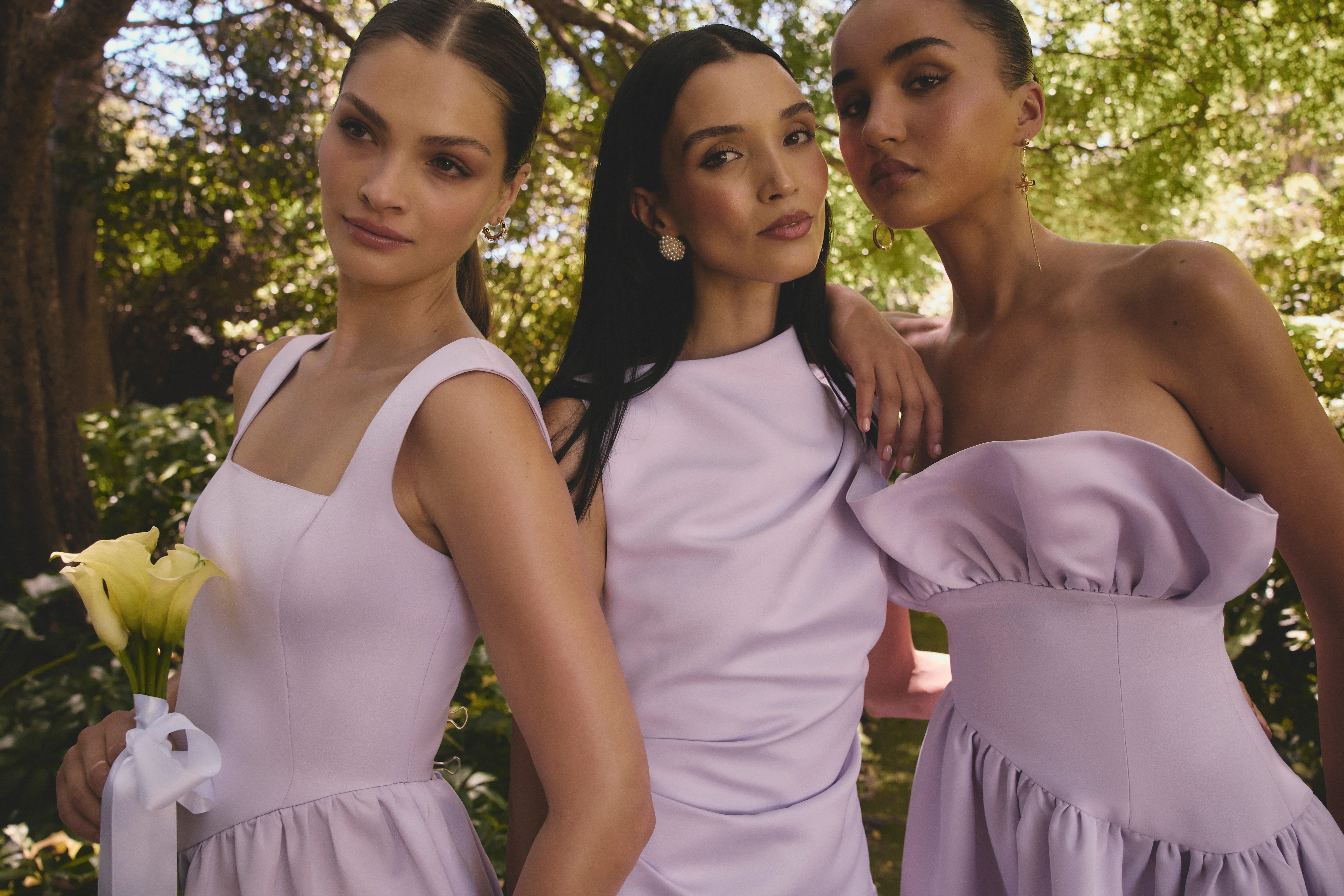 Coralie Maxi Gown in Lilac - Image 9