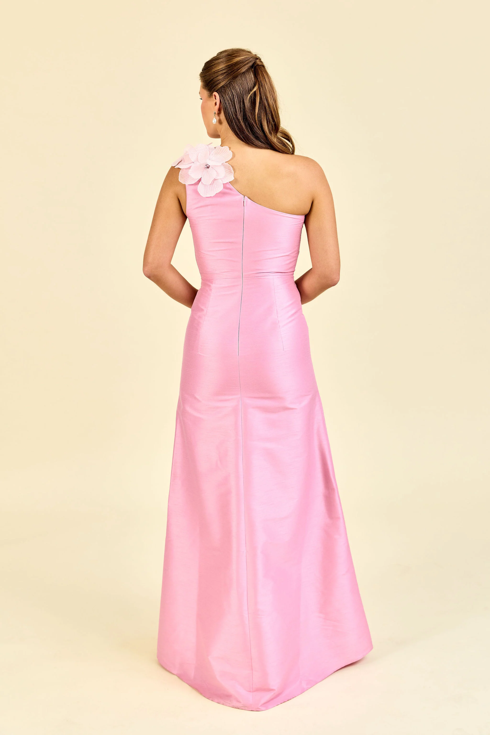 LulaKate Kirsten Dress in Shantung - Image 5