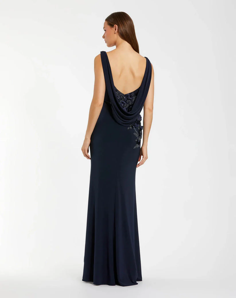 Mac Duggal Dress 11910 in Midnight - Image 3