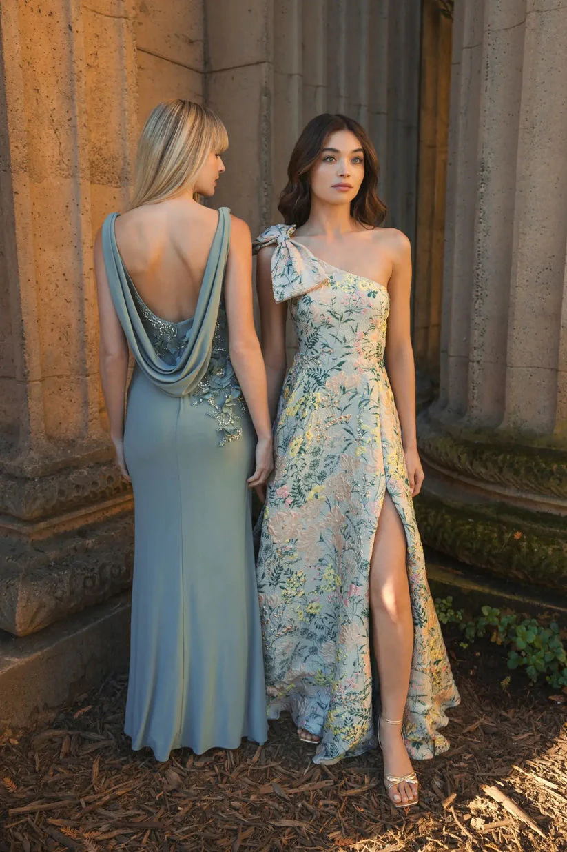 Mac Duggal Dress 11910 in Sage - Image 7