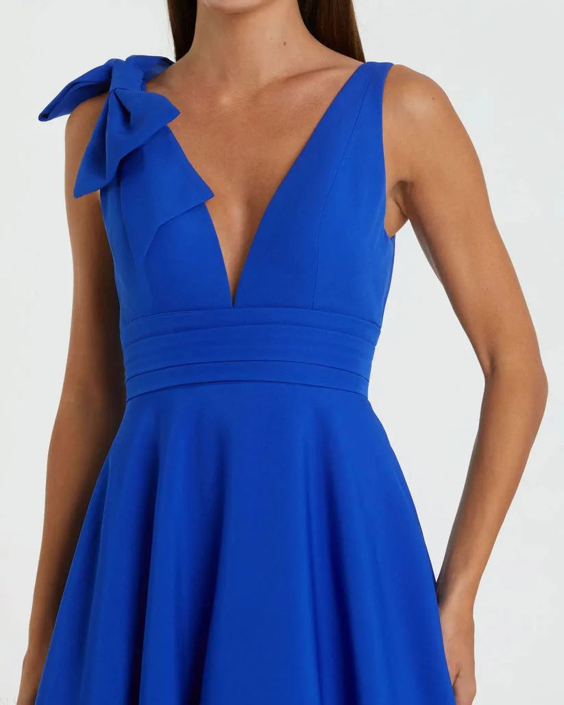 Mac Duggal Dress 49972 in Cobalt - Image 2
