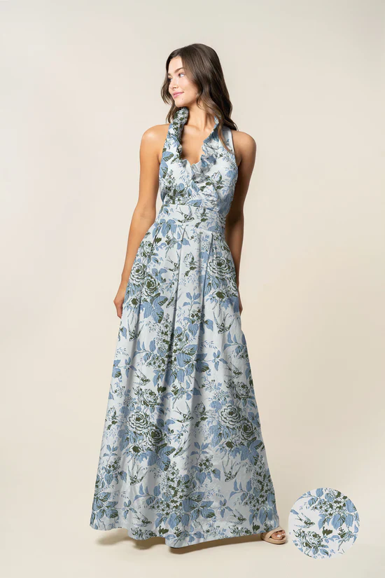 Madelyn Bodice with Dahlia Skirt in Garden Flora - Image 2