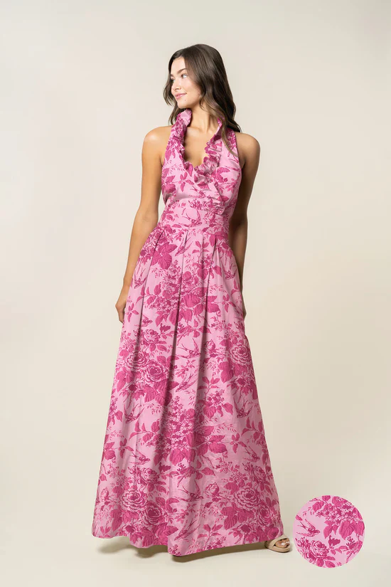 Madelyn Bodice with Dahlia Skirt in Garden Flora - Image 4