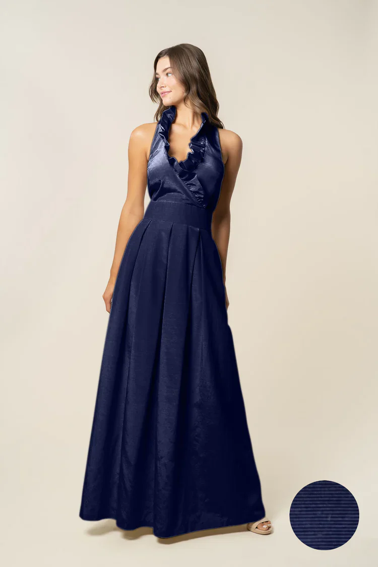 Madelyn Bodice with Dahlia Skirt in Drapey Bengaline - Image 13
