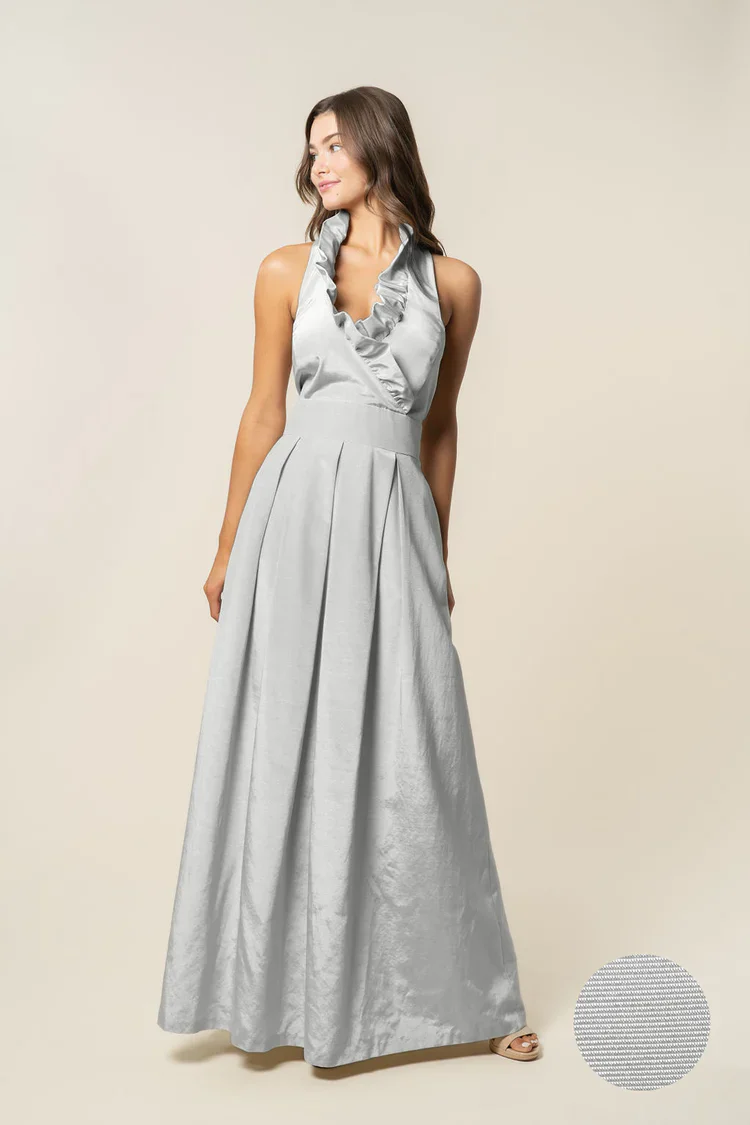 Madelyn Bodice with Dahlia Skirt in Drapey Bengaline - Image 6