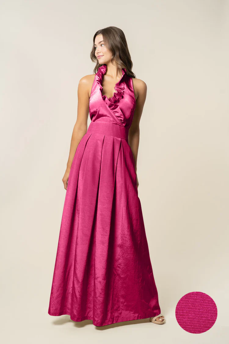 Madelyn Bodice with Dahlia Skirt in Drapey Bengaline - Image 9