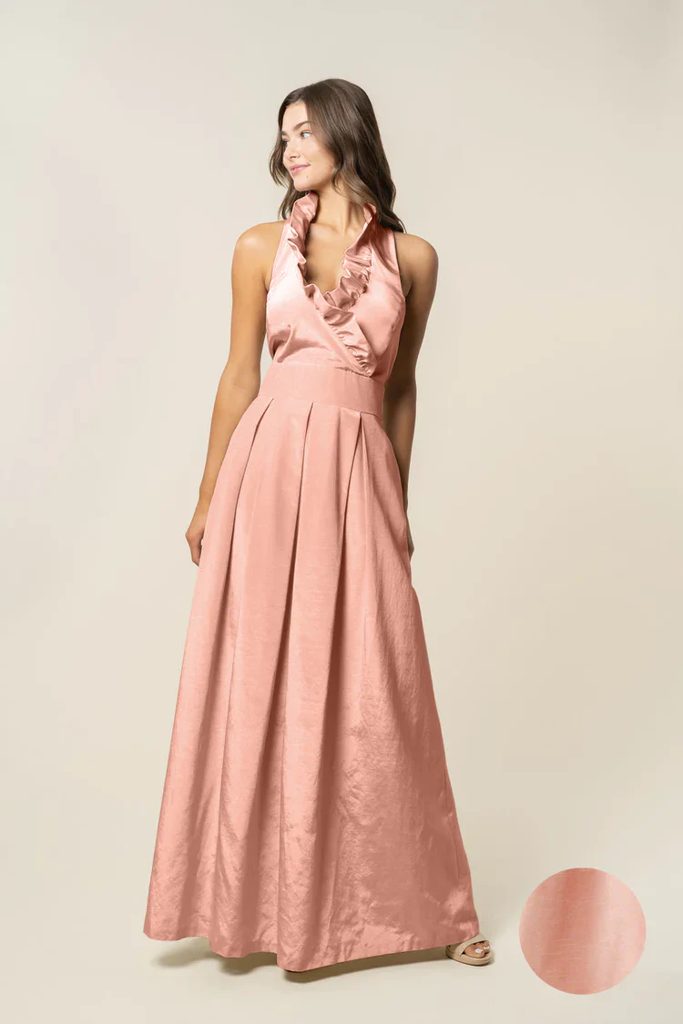 Madelyn Bodice with Dahlia Skirt in Shantung - Image 15