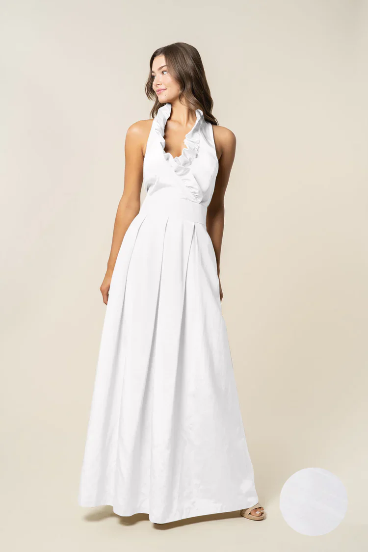 Madelyn Bodice with Dahlia Skirt in Shantung - Image 3