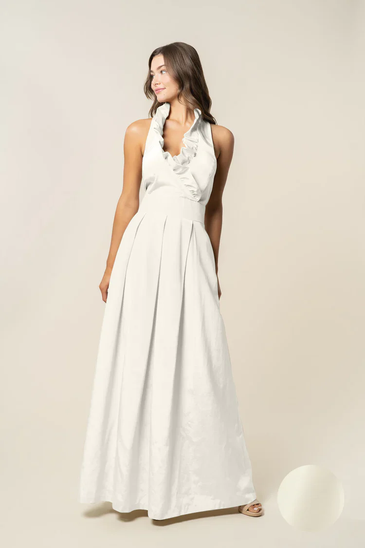 Madelyn Bodice with Dahlia Skirt in Shantung - Image 4