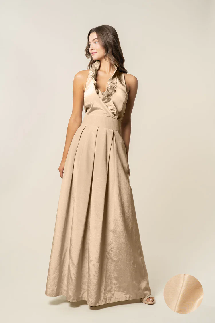 Madelyn Bodice with Dahlia Skirt in Shantung - Image 5