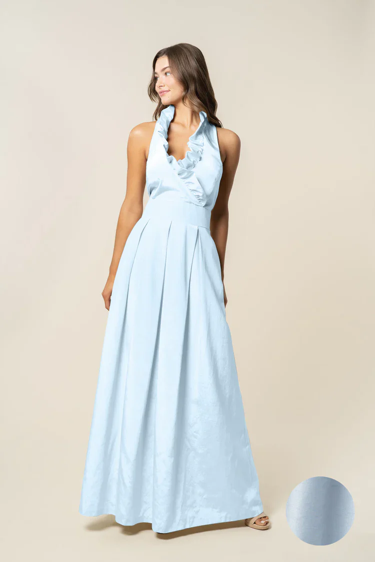 Madelyn Bodice with Dahlia Skirt in Shantung - Image 7