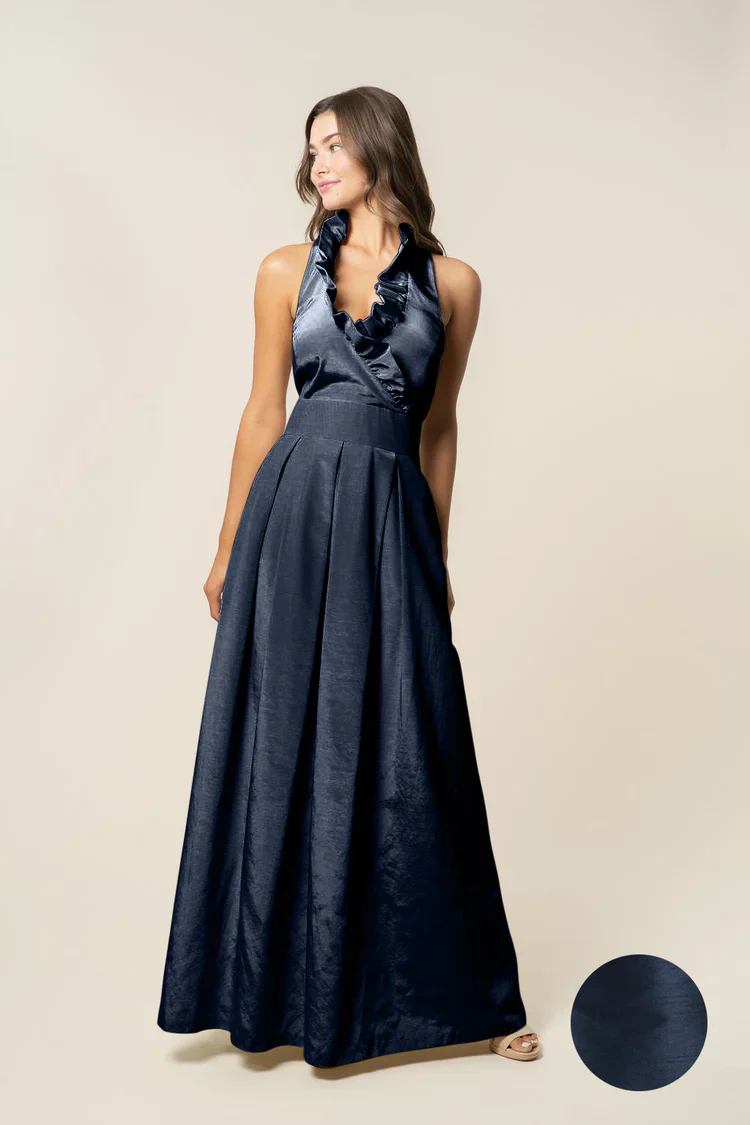 Madelyn Bodice with Dahlia Skirt in Shantung - Image 9