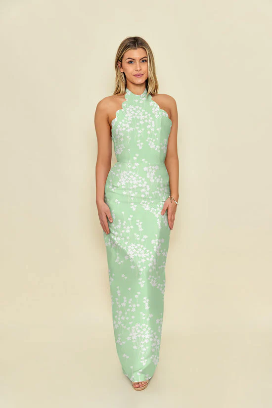 Margot Bodice with Brunch Skirt in Daisy Jacquard