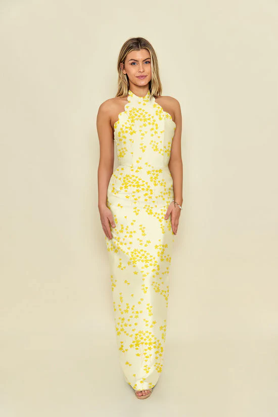 Margot Bodice with Brunch Skirt in Daisy Jacquard - Image 3