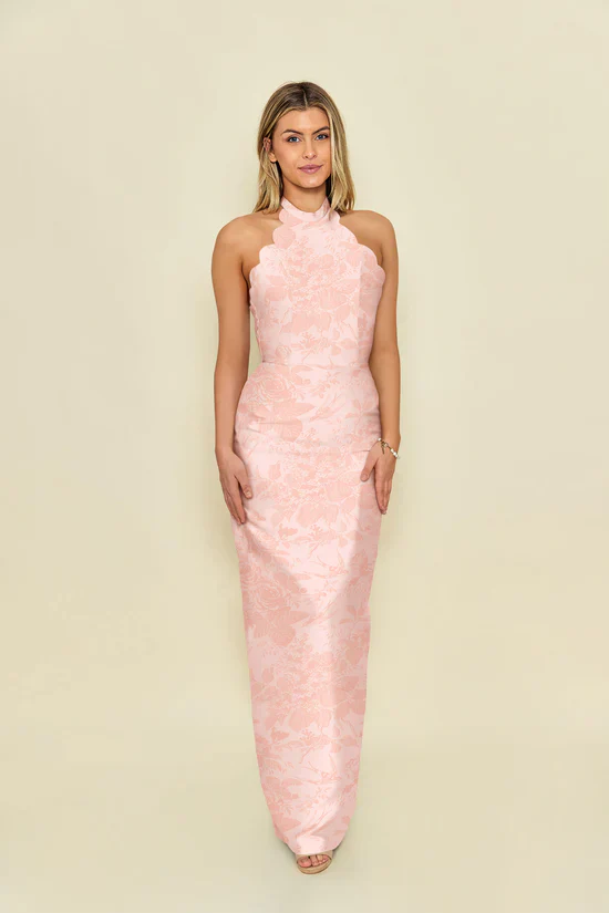 Margot Bodice with Straight Skirt in Garden Flora - Image 2