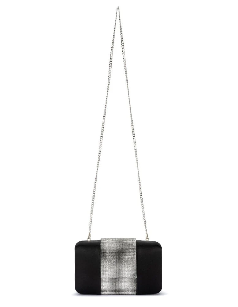 Olga Berg Aubrey Crystal Trim Clutch - Image 4