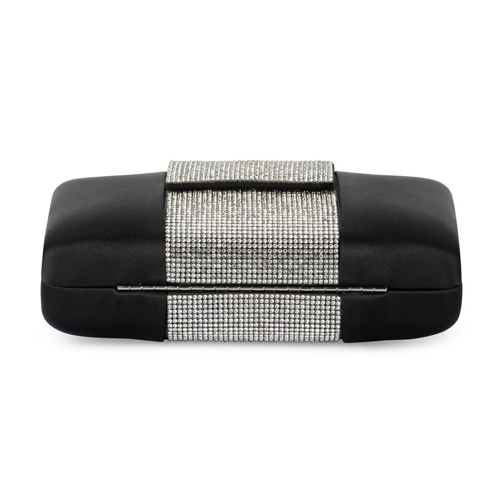 Olga Berg Aubrey Crystal Trim Clutch - Image 8