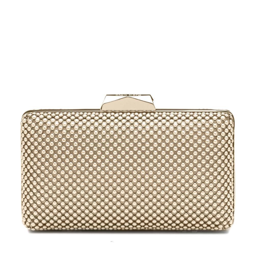 Olga Berg Natasha Ball Mesh Clutch