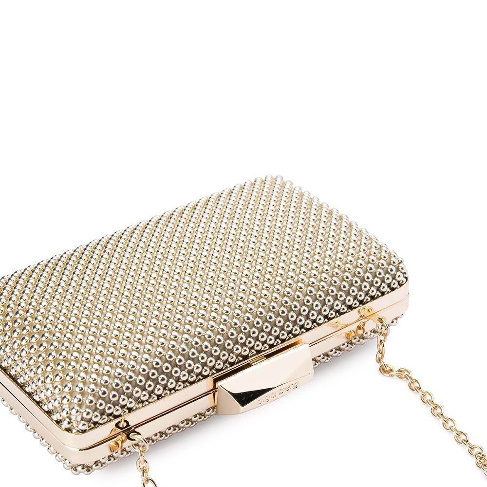 Olga Berg Natasha Ball Mesh Clutch - Image 9