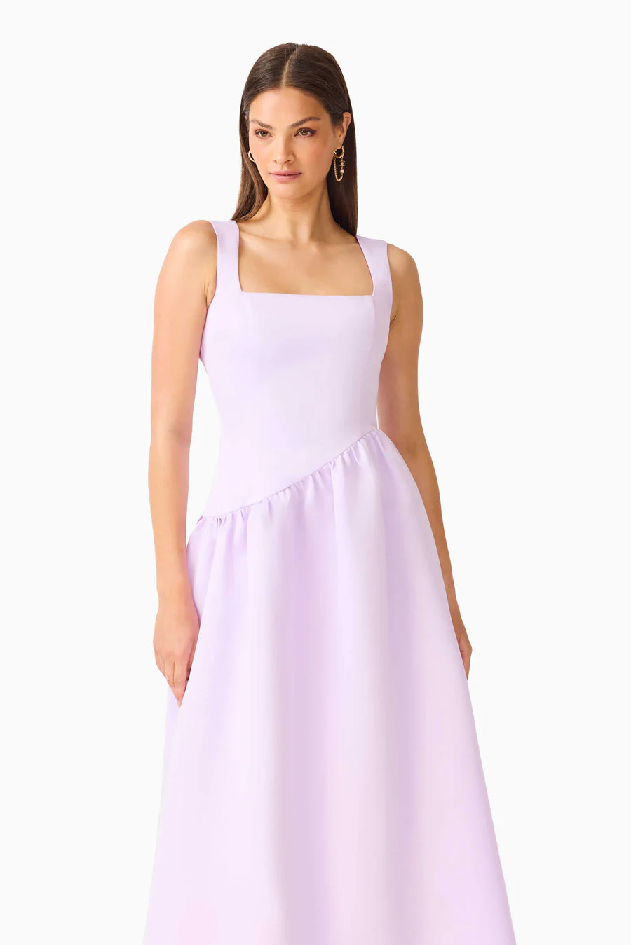 Ruelle A-Line Maxi Dress in Lilac - Image 2