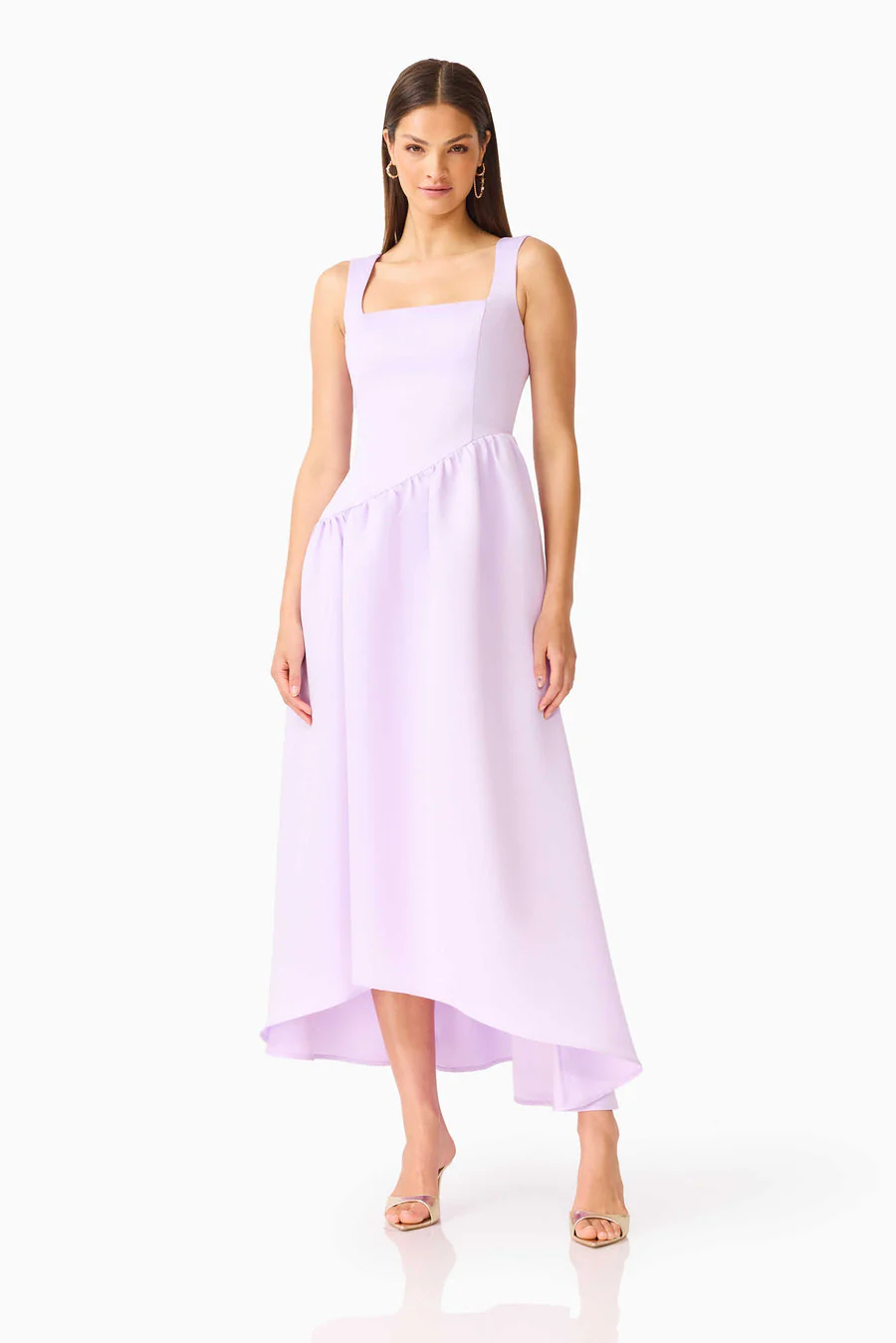 Ruelle A-Line Maxi Dress in Lilac - Image 4