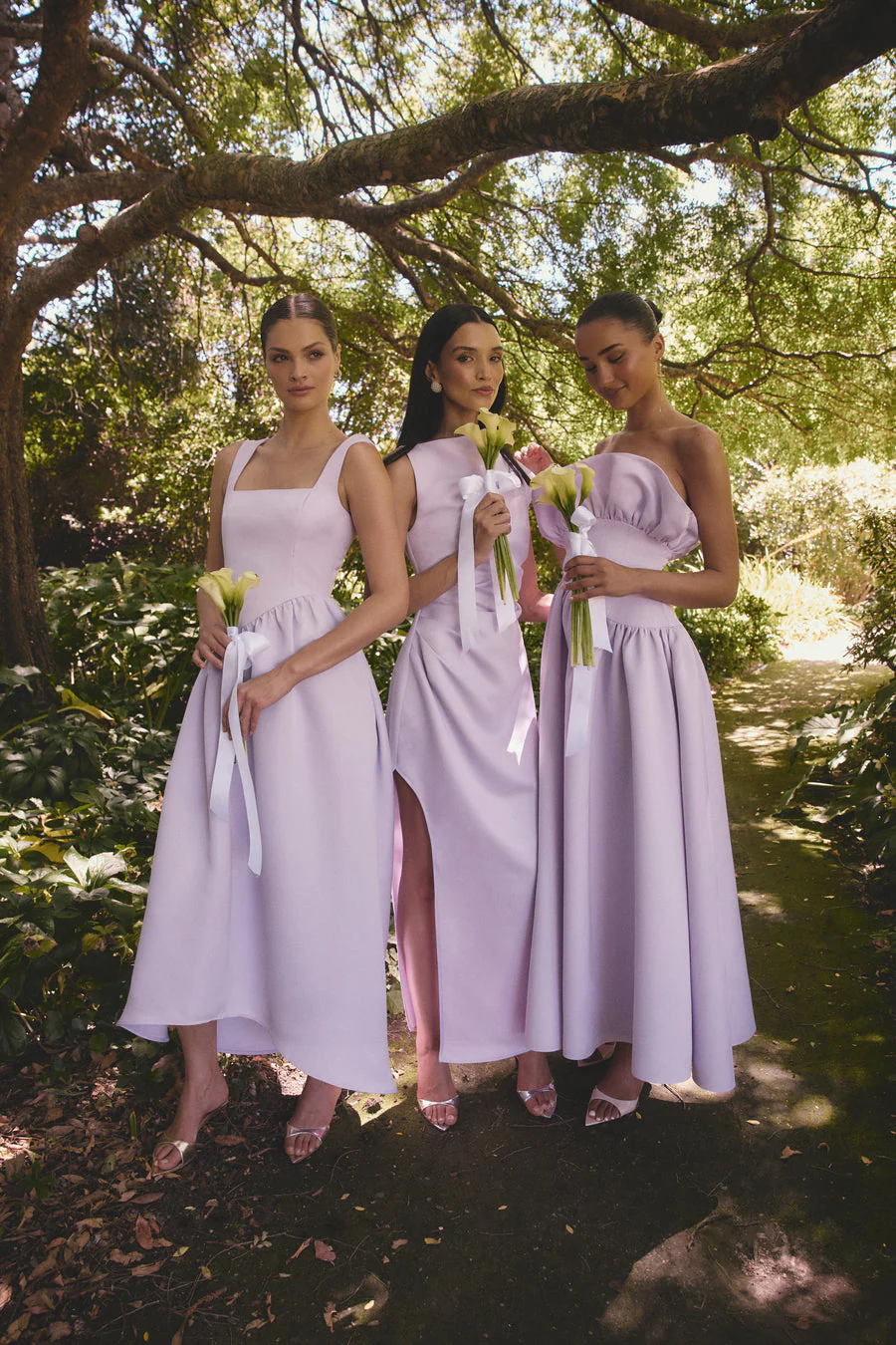 Ruelle A-Line Maxi Dress in Lilac - Image 7
