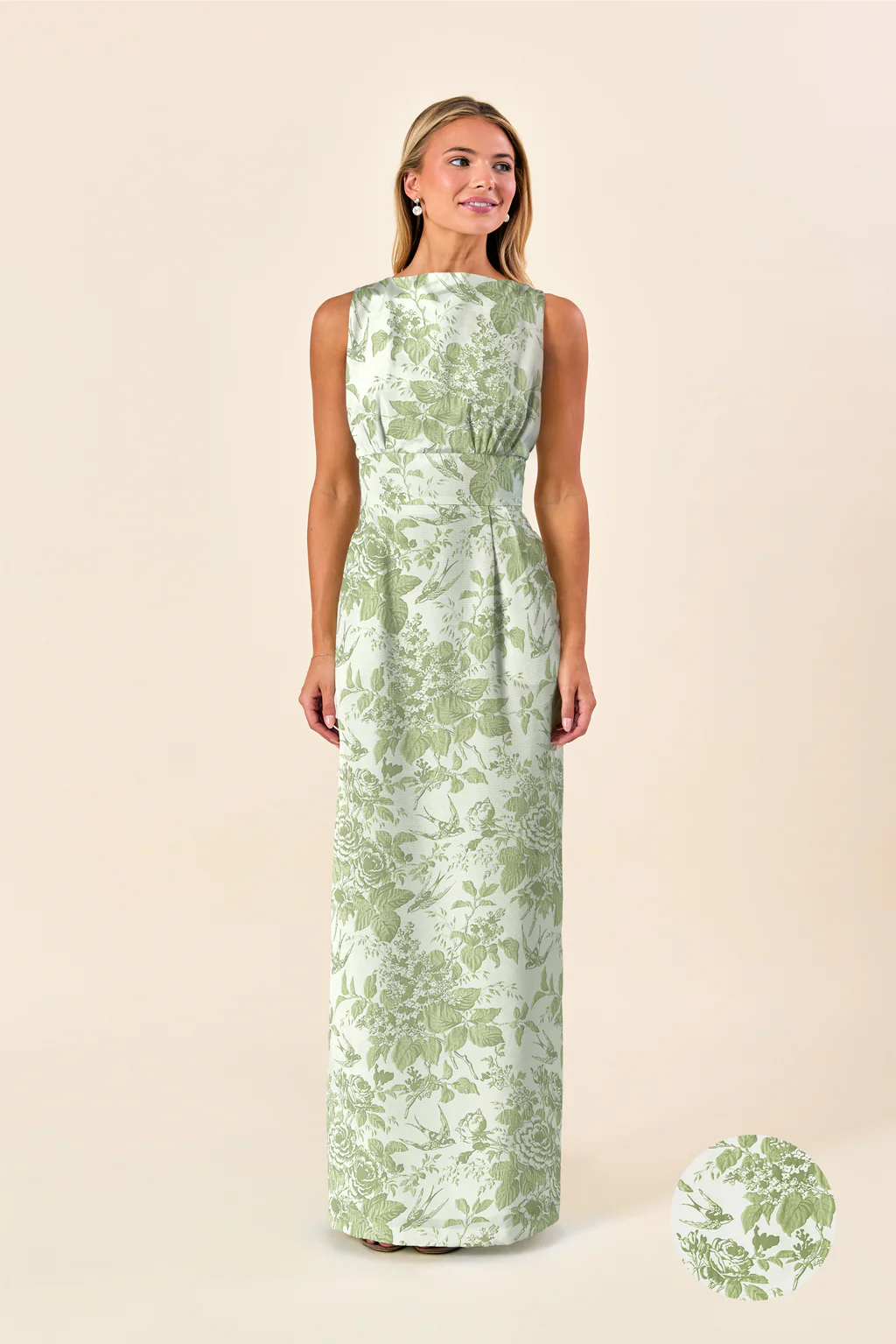 Sabrina Bodice with Brunch Skirt in Garden Flora
