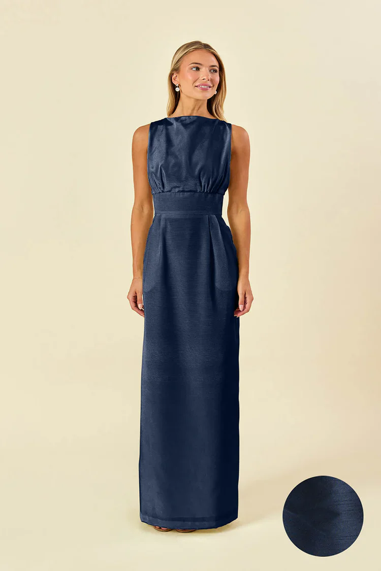 Sabrina Bodice with Straight Skirt in Shantung - Image 13