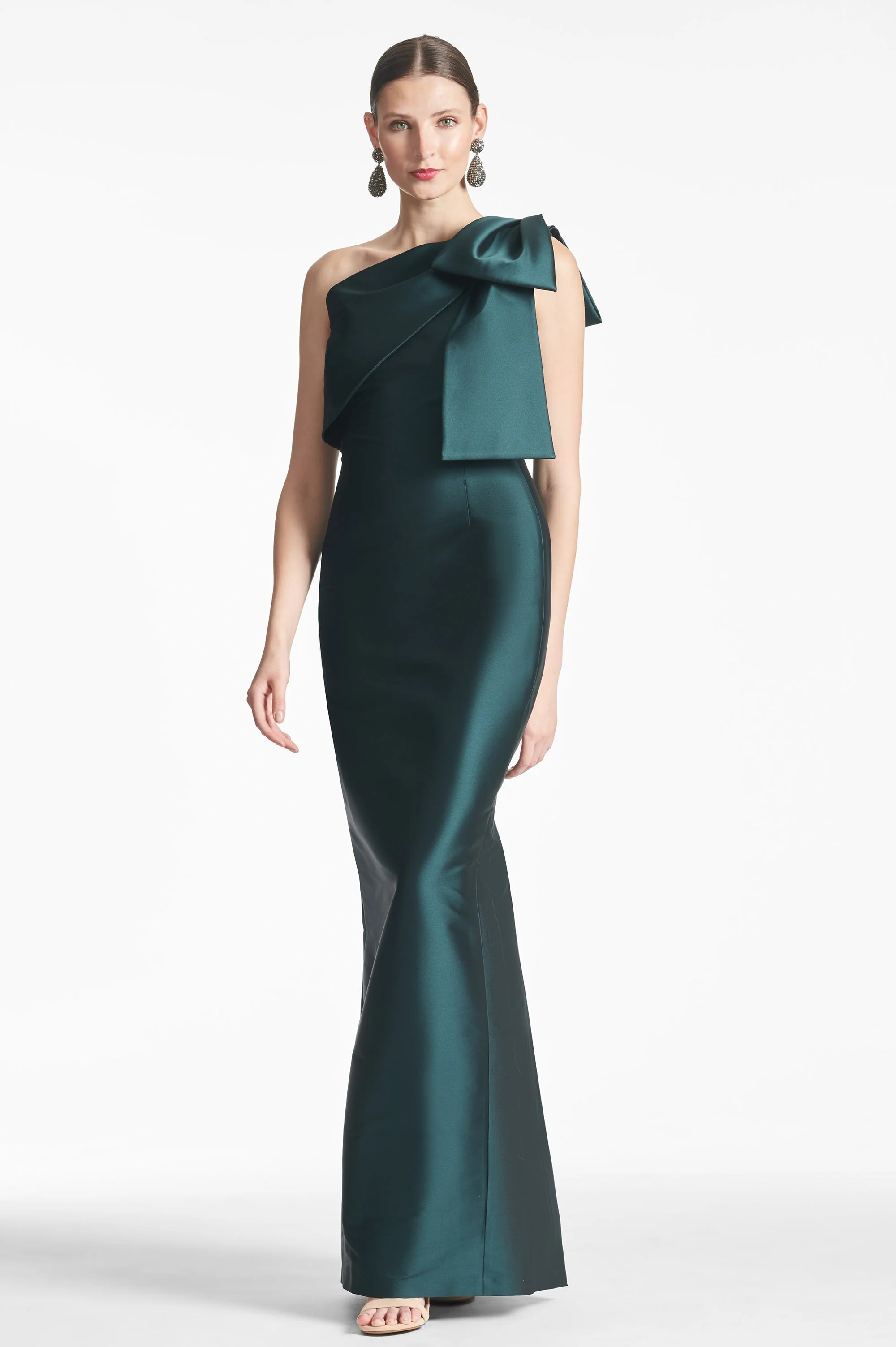 Sachin & Babi Bonnie Gown in Forest Green - Image 4