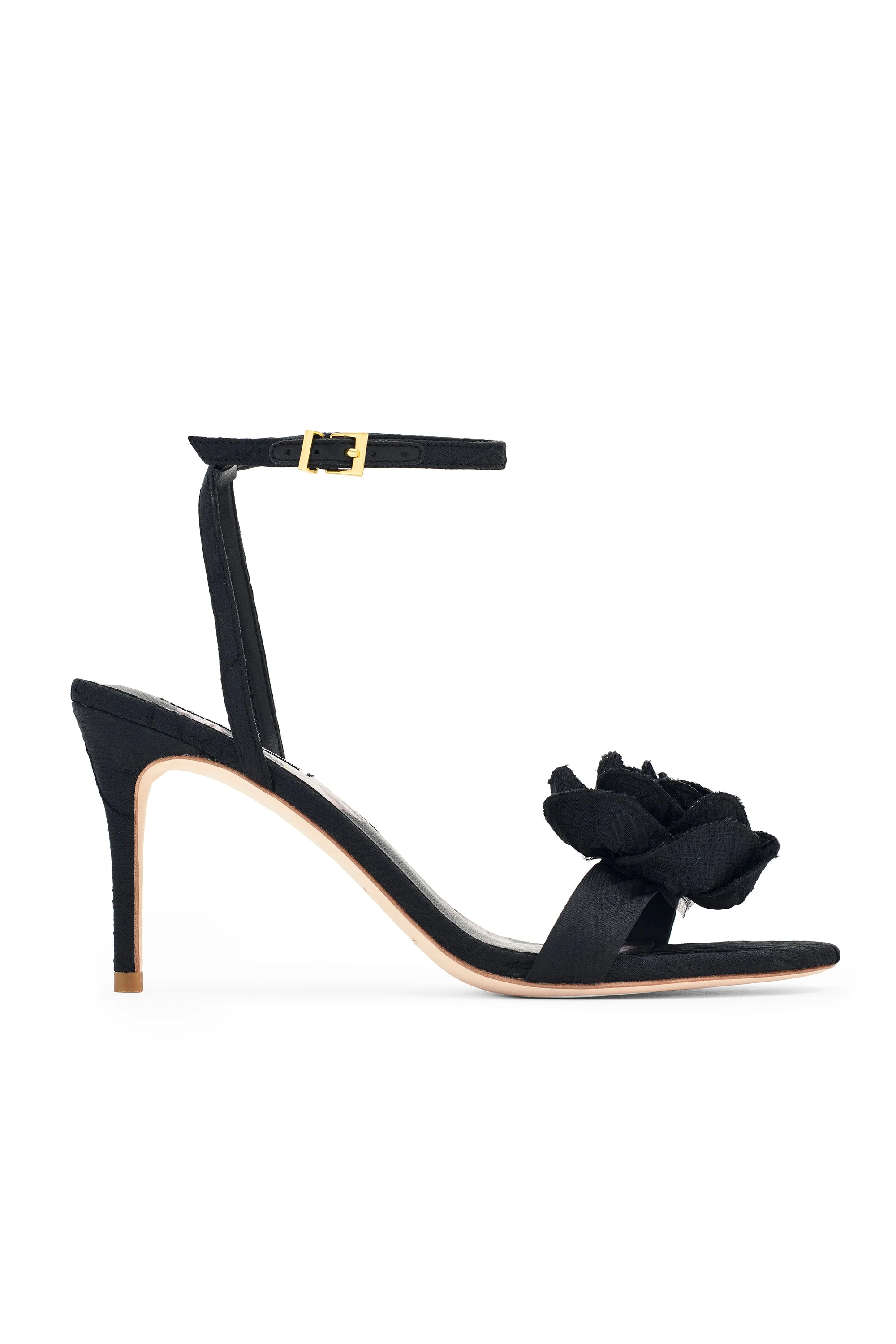 Sachin & Babi Chelsea Heel with Rose Open Toe in Black - Image 3