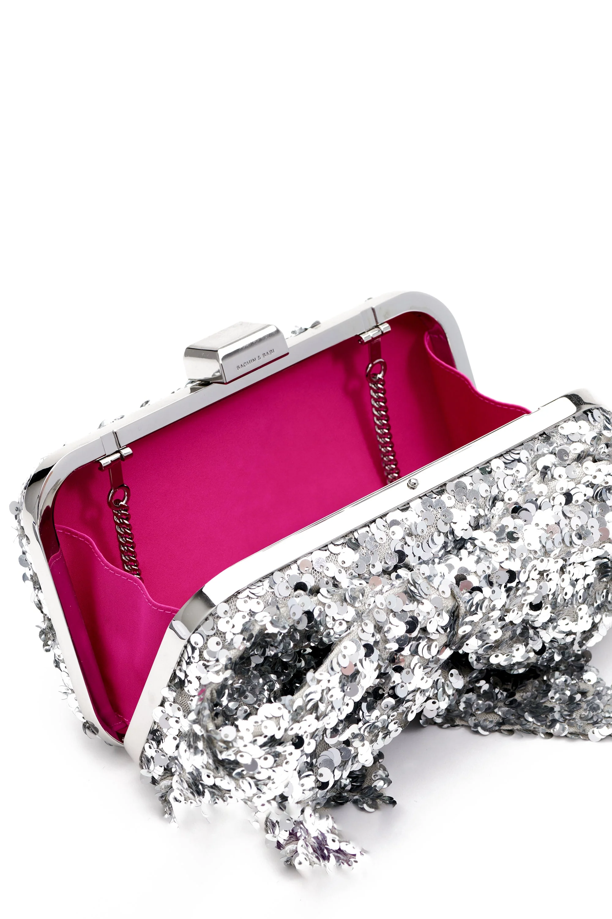 Sachin & Babi Cupids Clutch in Allover Sequin - Image 4