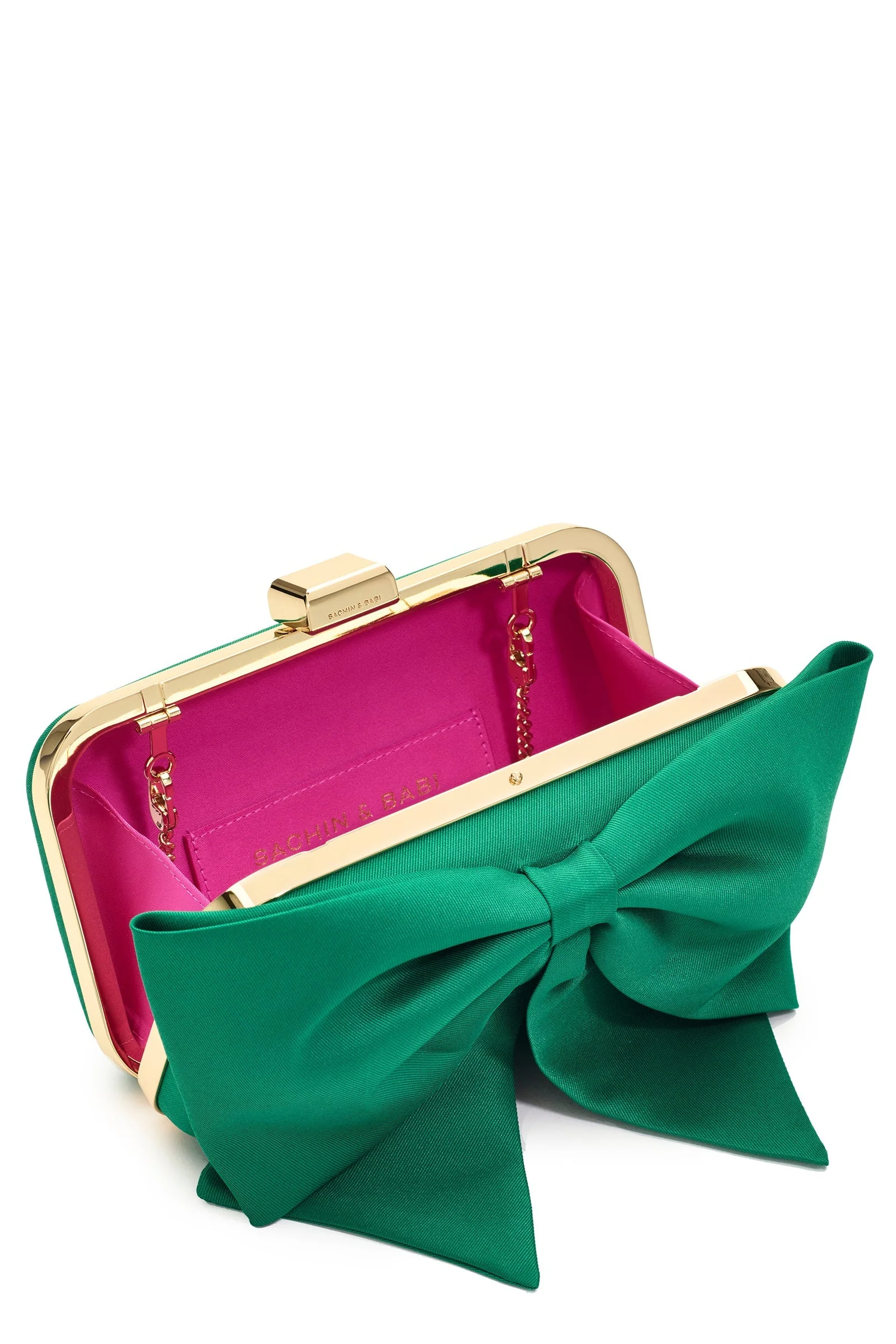 Sachin & Babi Cupids Clutch in Green Garnet - Image 3