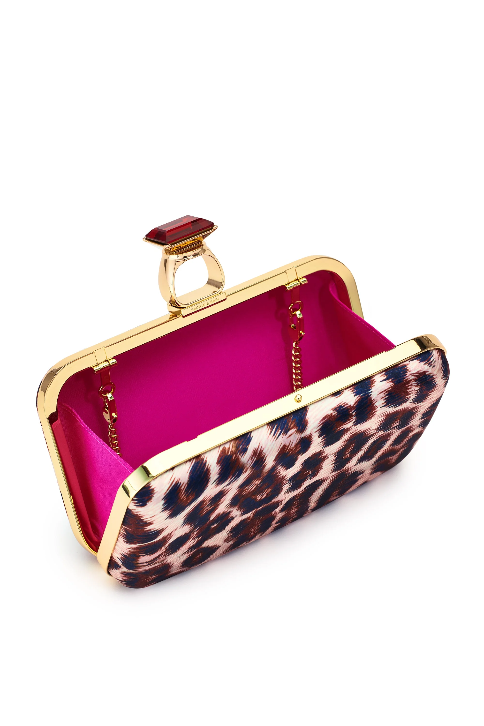 Sachin & Babi On The Rocks Clutch in Big Cat - Image 4