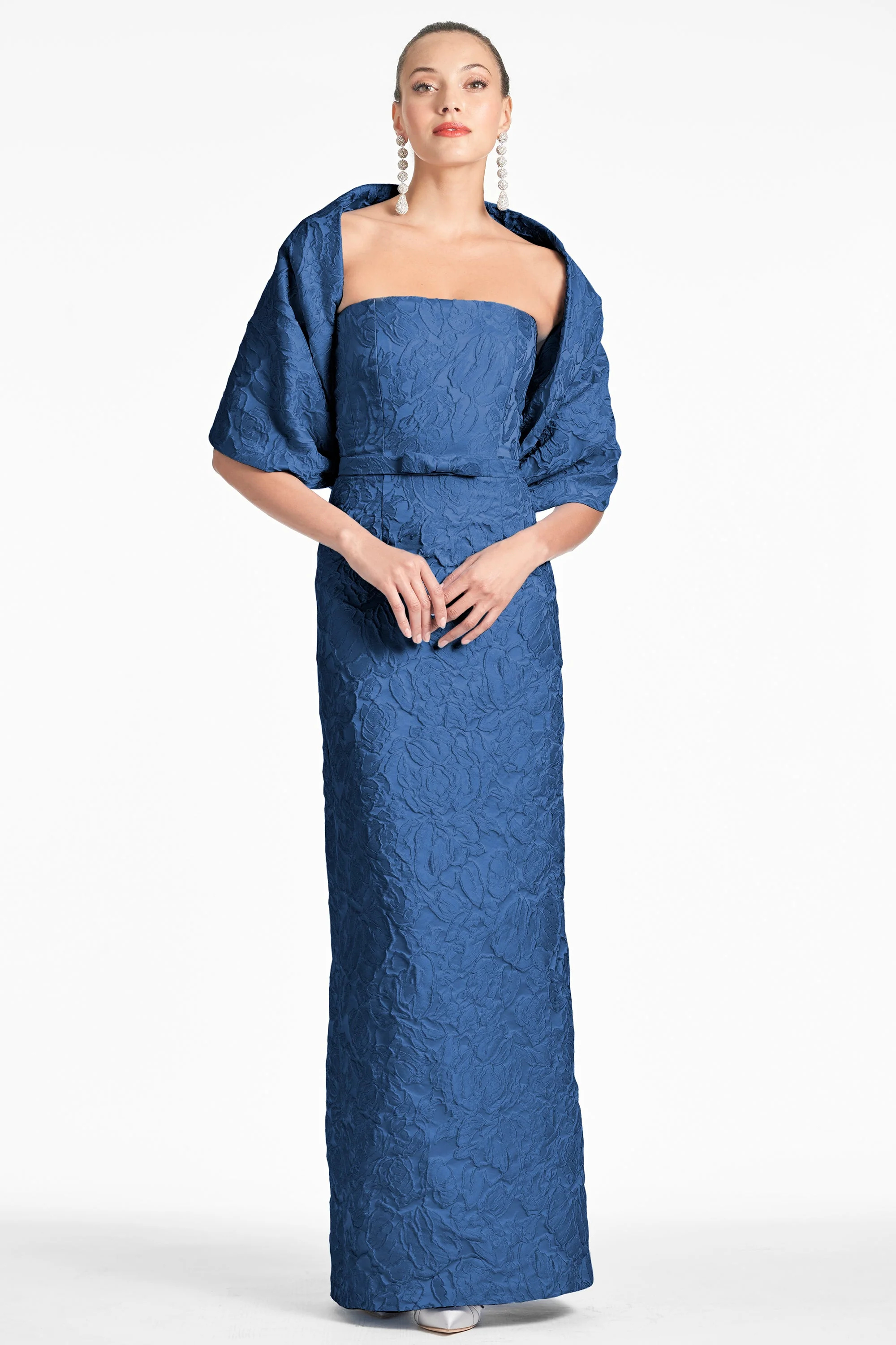 Sachin & Babi Sophia Gown in Midnight - Image 4