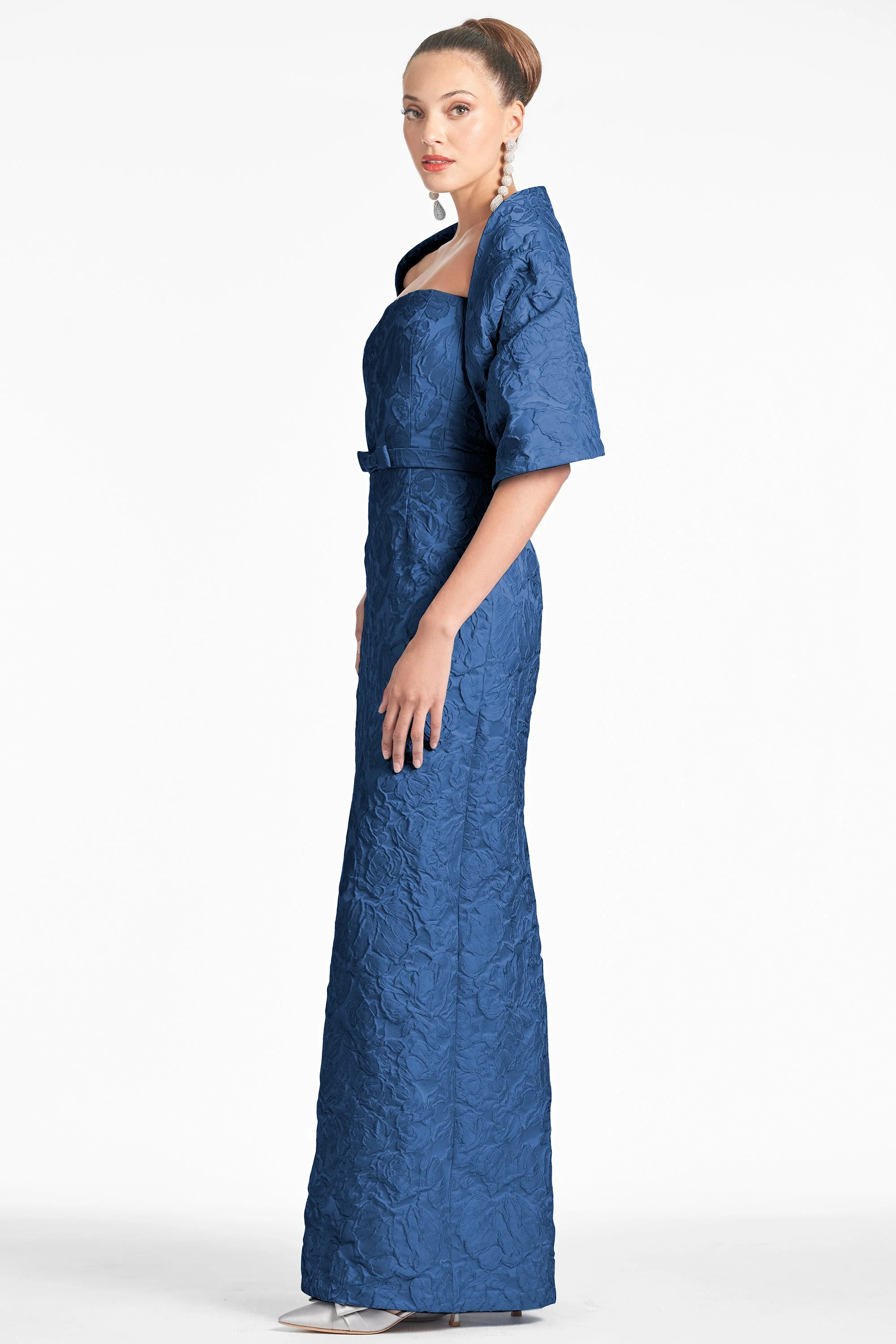 Sachin & Babi Sophia Gown in Midnight - Image 5