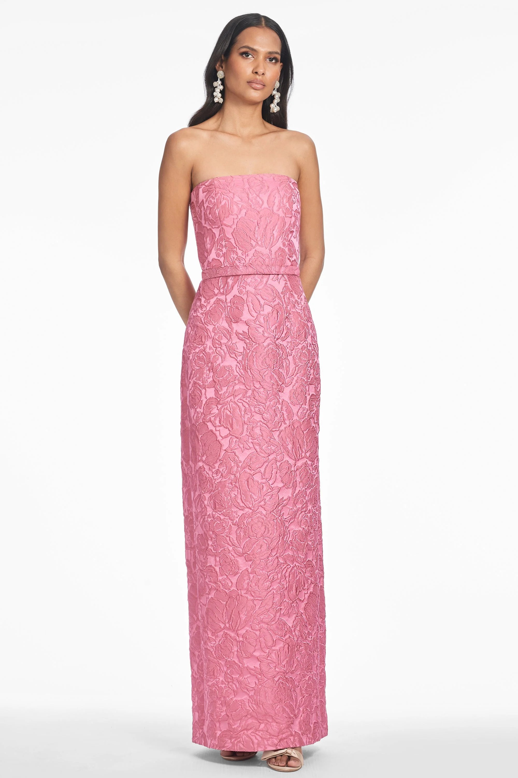 Sachin & Babi Sophia Gown in Rose Pink - Image 2