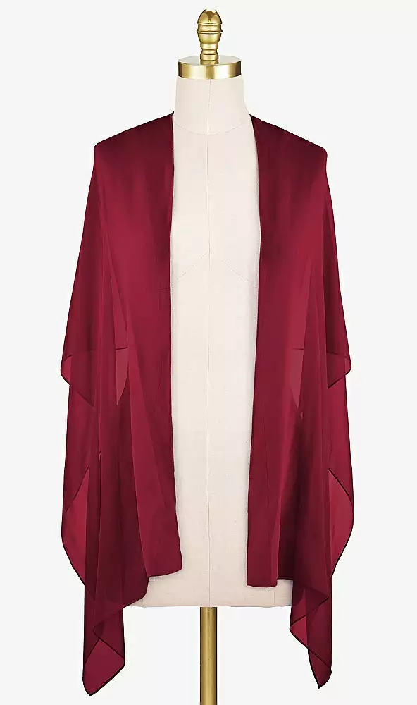 Sheer Crepe Stole by The Dessy Group - Image 5