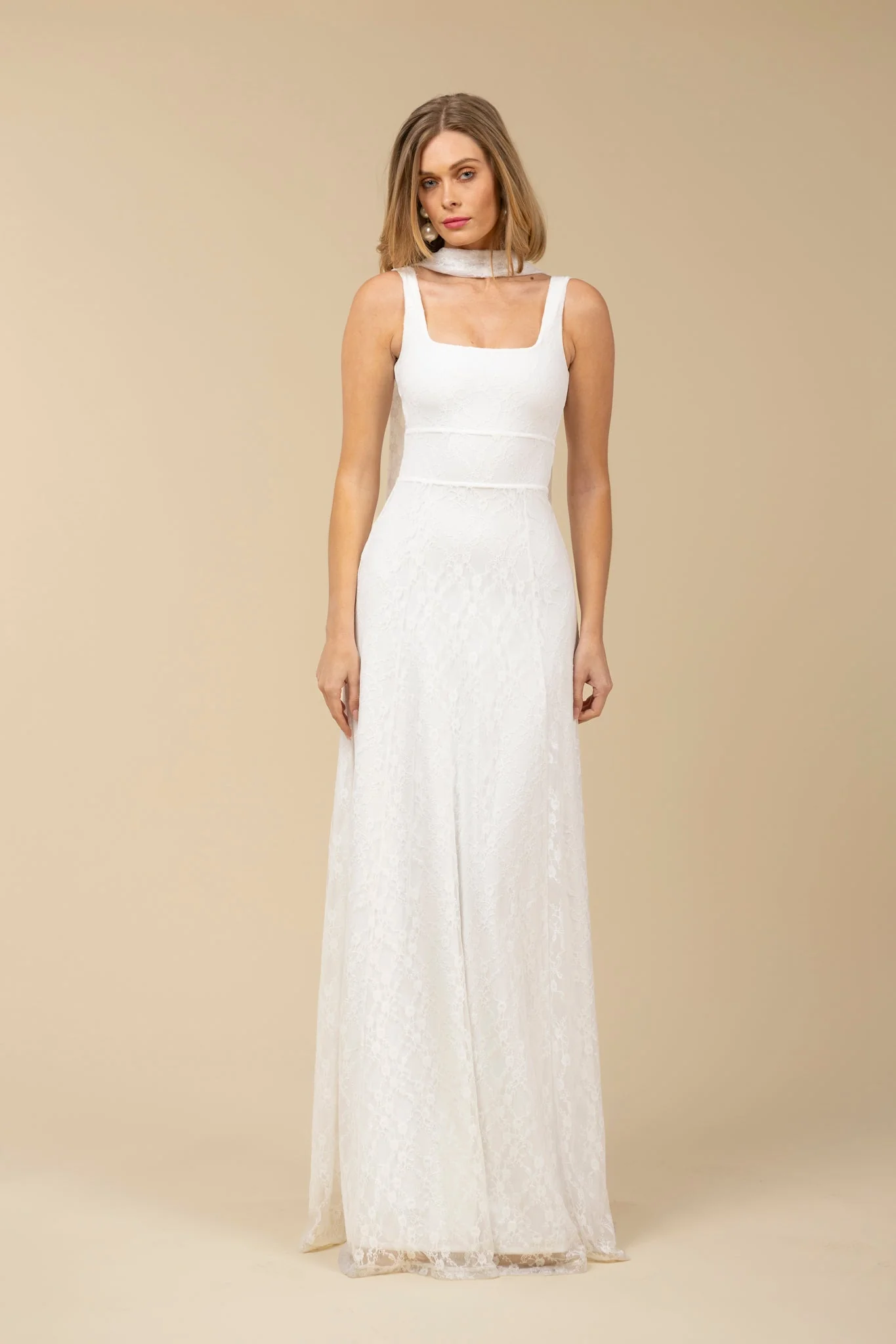 Smith & Quinn The Cosette Dress - Off White