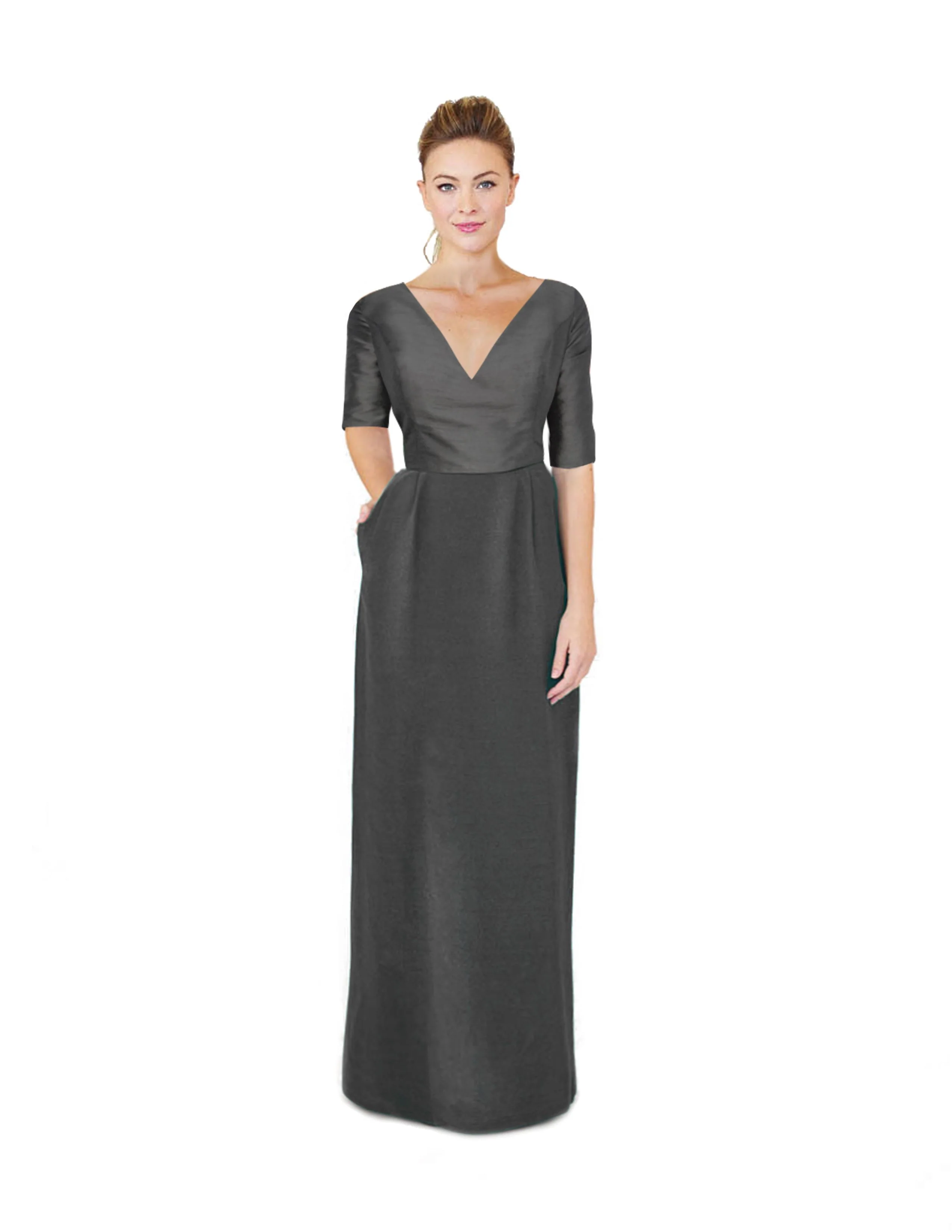 Stella Bodice With Brunch Skirt in Shantung