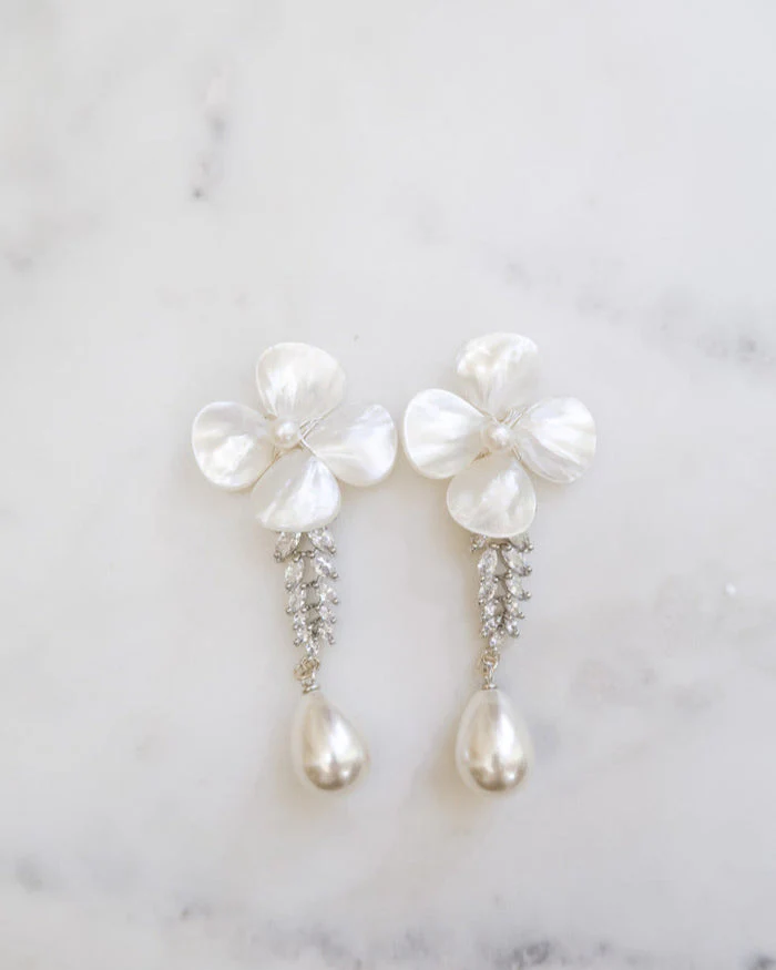 The Blair Earrings in Silver