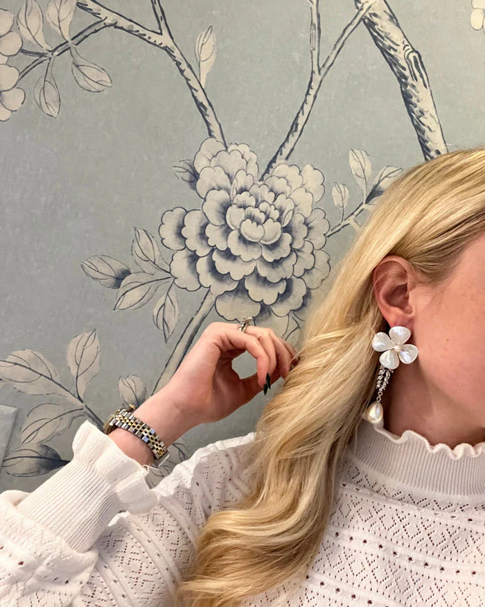 The Blair Earrings in Silver - Image 2