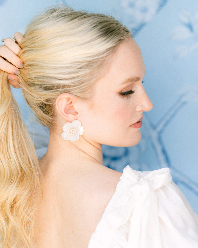 The Large Olivia Petal Earrings