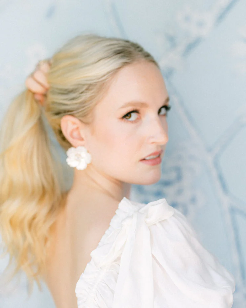 The Large Olivia Petal Earrings - Image 2