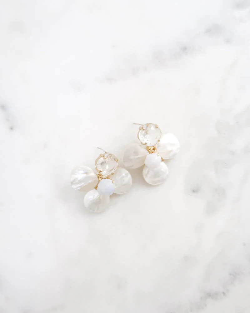 The Loren Earrings in Aquamarine - Image 2
