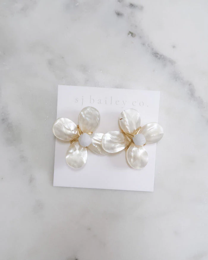 The Windsor Earring in Aquamarine - Image 2