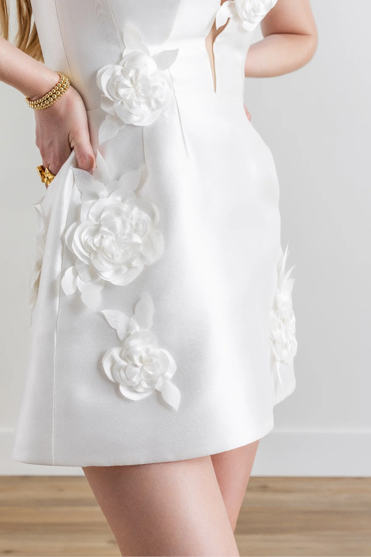 By Watters Little White Dress Fiore 30302 - Image 4